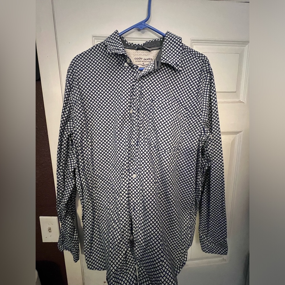 Cody James Men Large Western Shirt